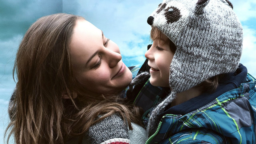 Brie Larson and Jacob Tremblay in Room