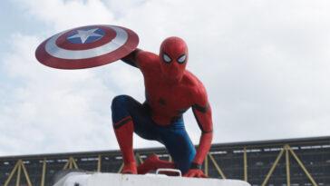 Spider-Man in "Captain America: Civil War" from Marvel Studios