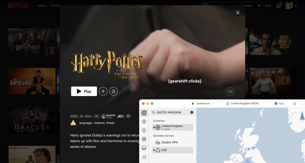 How to watch Harry Potter and the Chamber of Secrets on Netflix? Is Harry Potter and the Chamber of Secrets on Netflix?