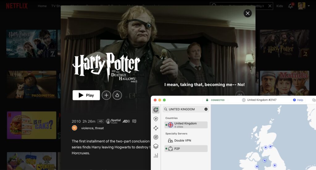 How to watch Harry Potter and the Deathly Hallows Part 1 on Netflix? Is Harry Potter and the Deathly Hallows Part 1 on Netflix?