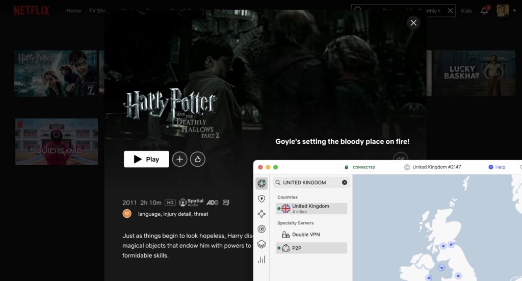 How to watch Harry Potter and the Deathly Hallows Part 2 on Netflix? Is Harry Potter and the Deathly Hallows Part 2 on Netflix?