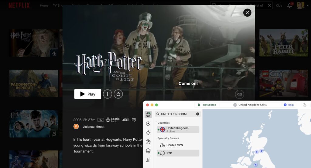 How to watch Harry Potter and the Goblet of Fire on Netflix? Is Harry Potter and the Goblet of Fire on Netflix?