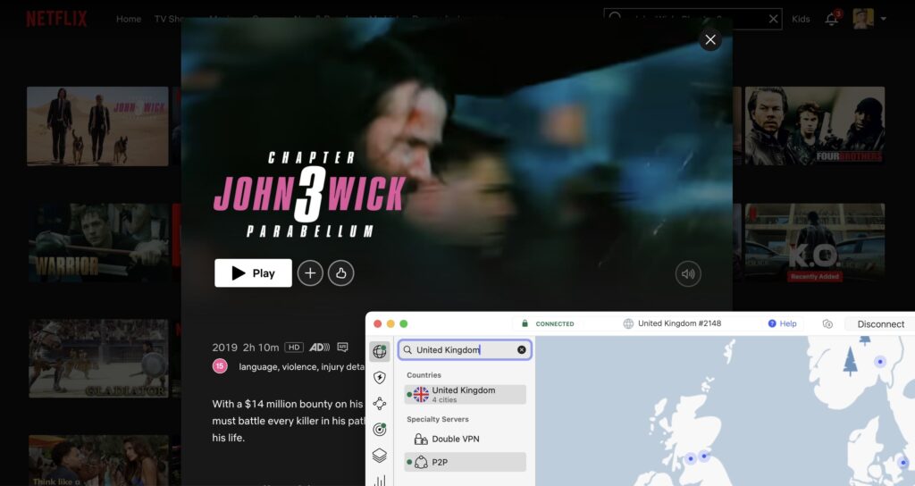 How to watch John Wick Chapter 3 Parabellum on Netflix