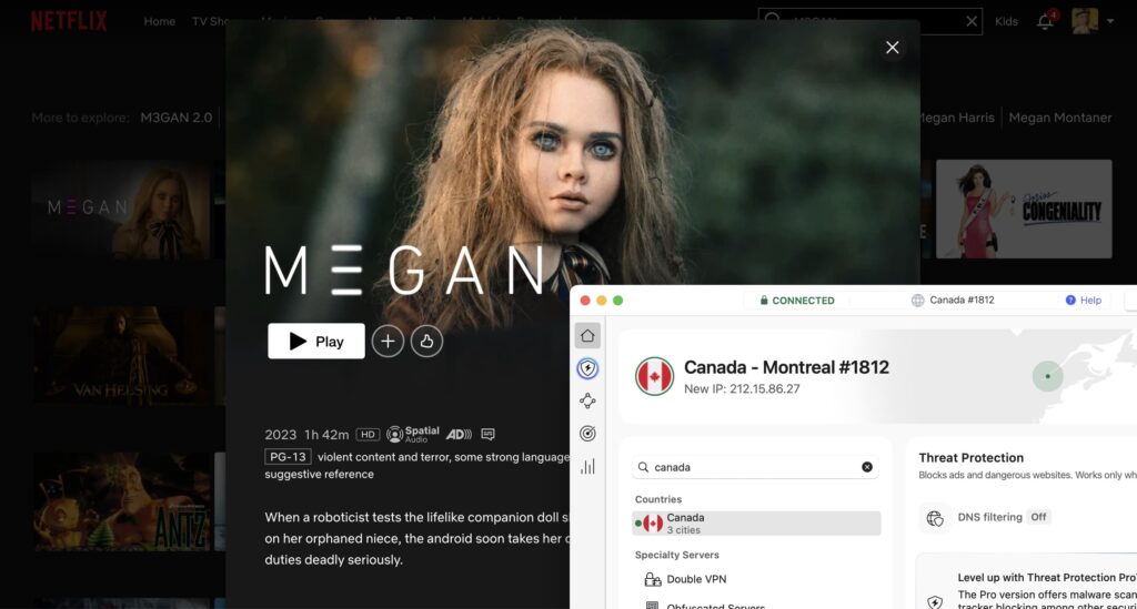 How to watch M3GAN on Netflix