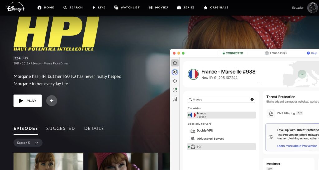 How to watch HIP High Intellectual Potential Season 5