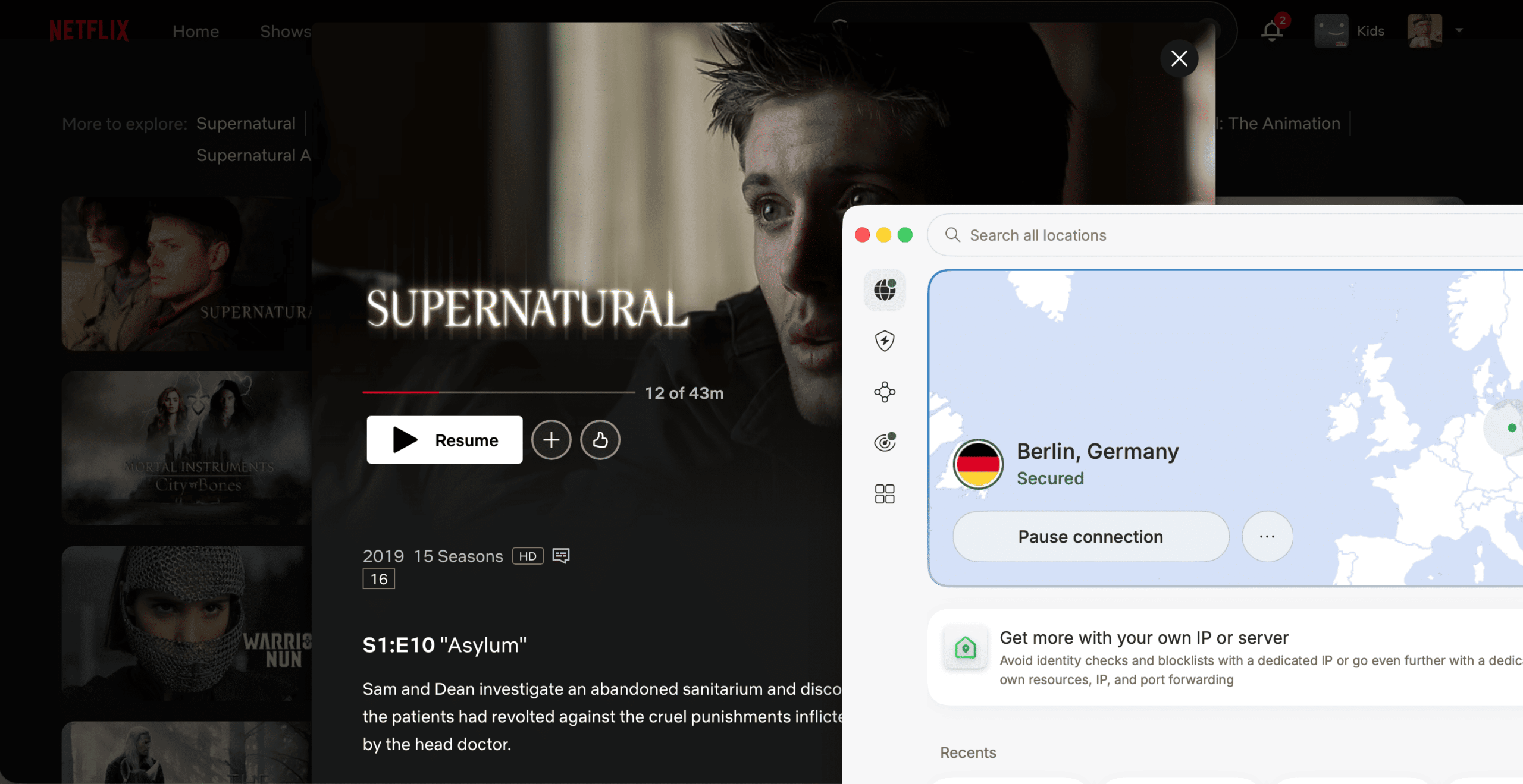 How to watch Supernatural on Netflix