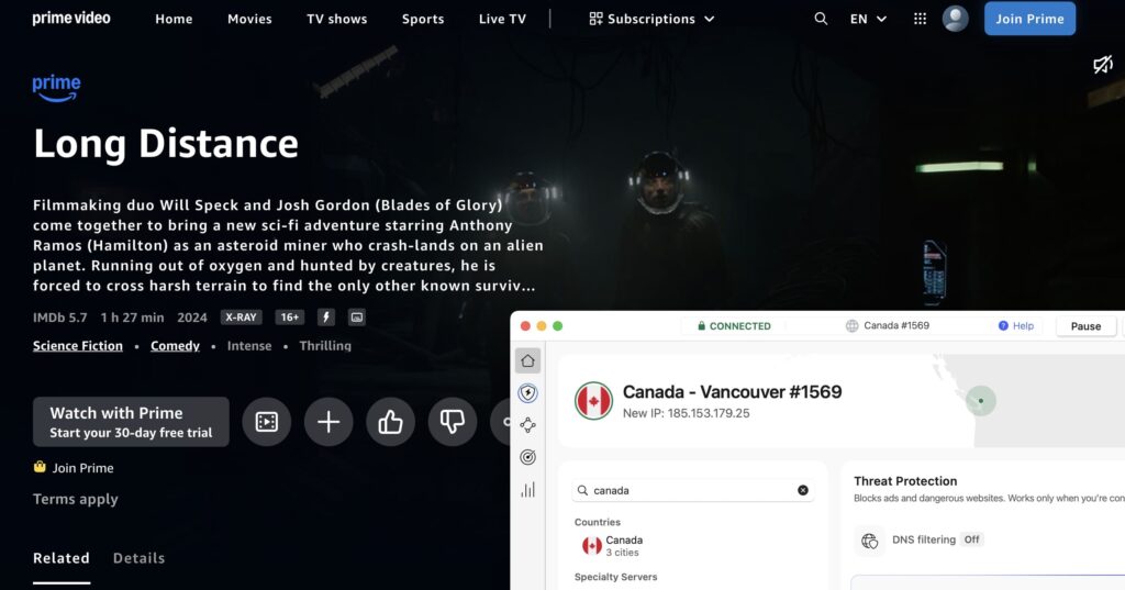 How to watch Long Distance (2024) on Prime Video
