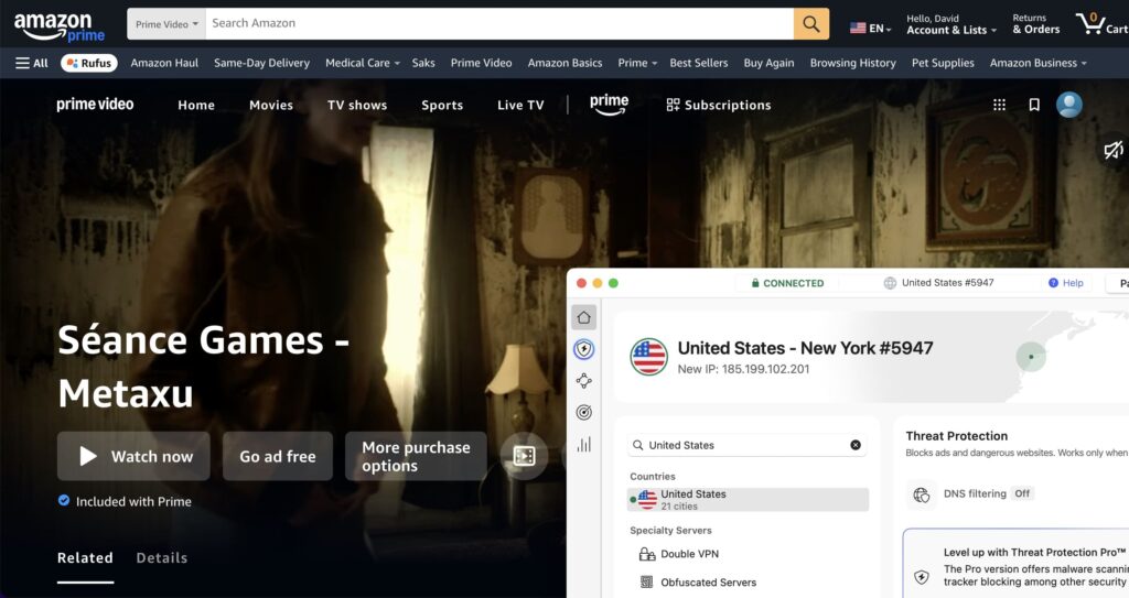 How to watch Séance Games: Metaxu (2024) on Prime Vİdeo