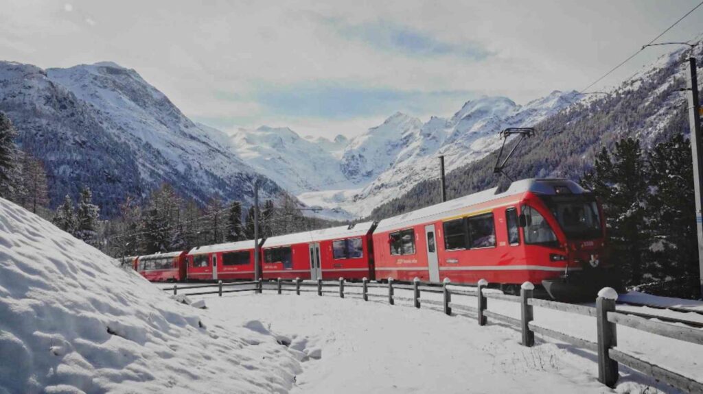 How to watch Through Snow And Ice: Swiss Alpine Rail Journeys in the US