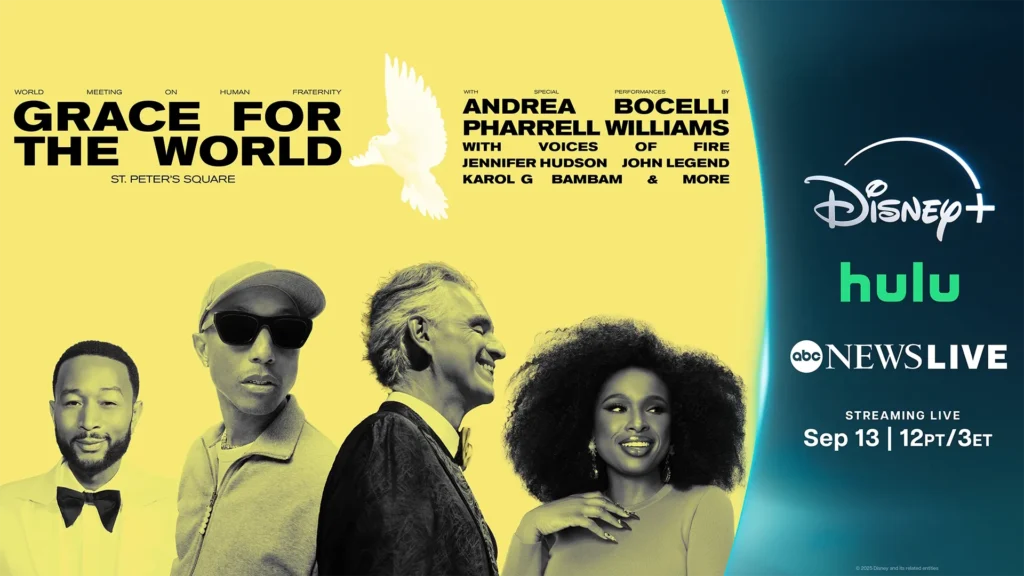 How to watch Grace for the World: Watch the Live Concert from Vatican City from anywhere