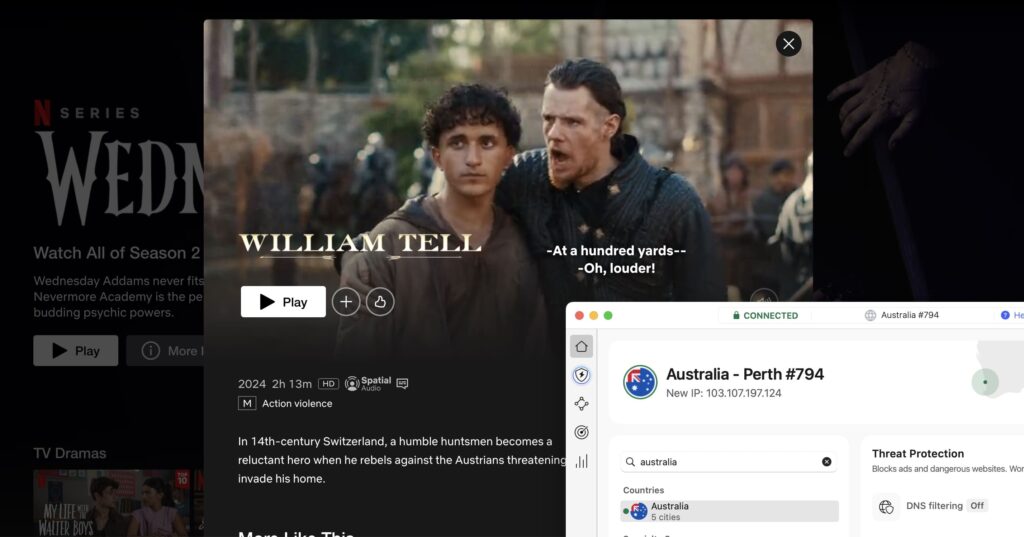 Is William Tell (2025) on Netflix
