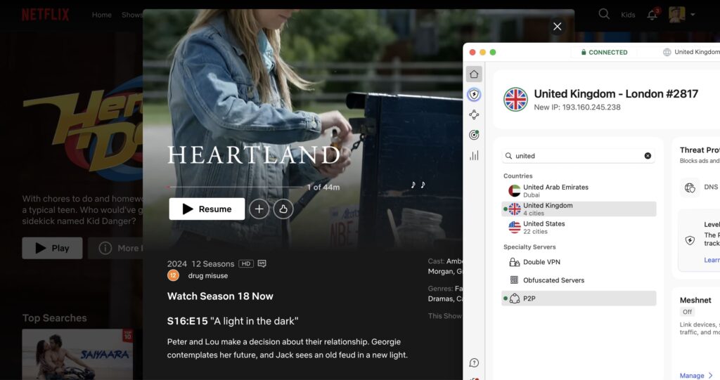 How to watch Heartland Season 18 in the US on Netflix