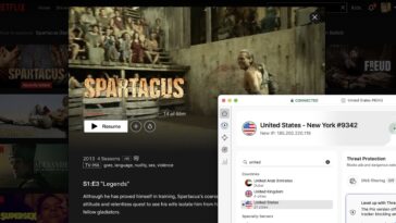 How to watch Spartacus series on Netflix