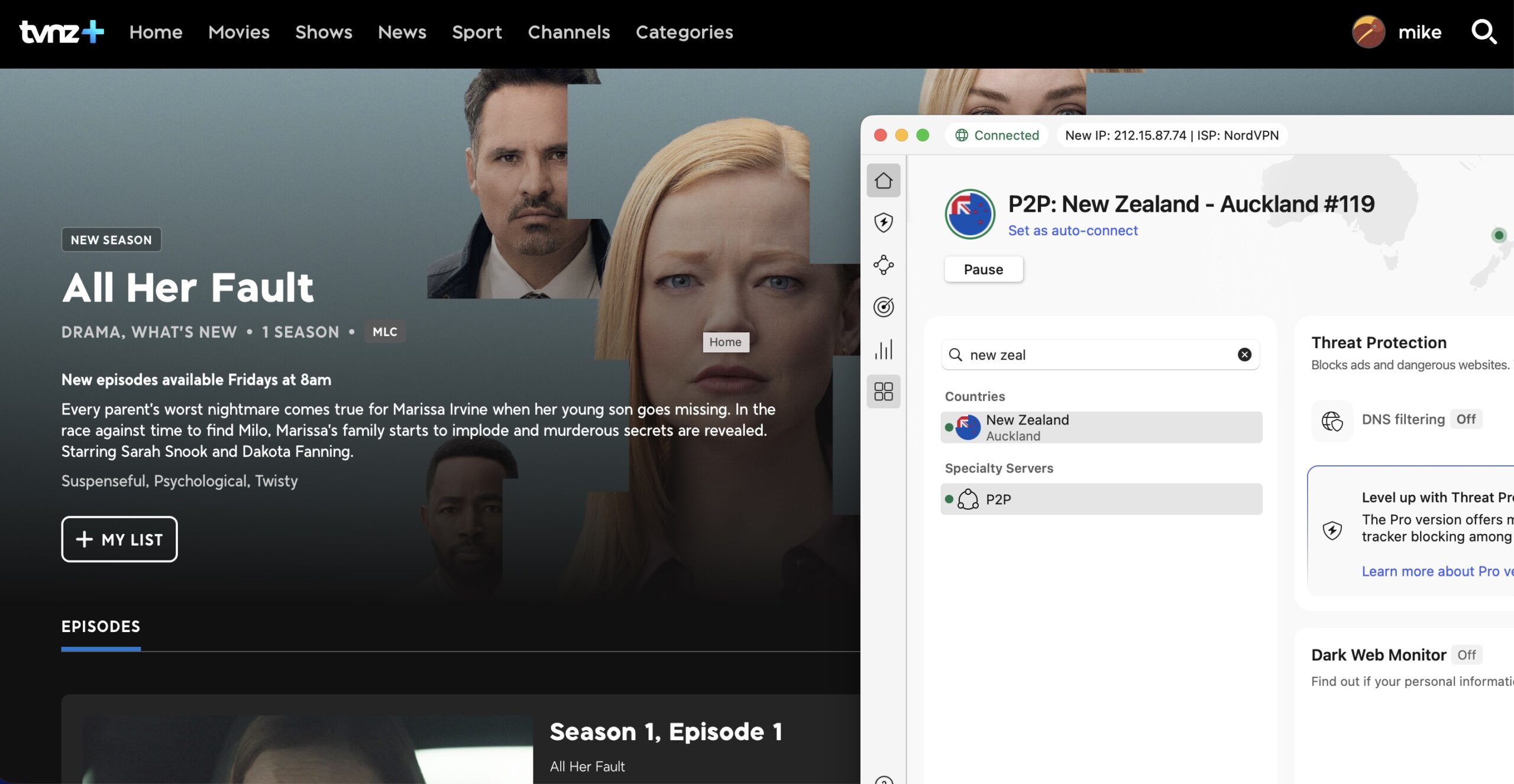 How to watch All Her Fault for free