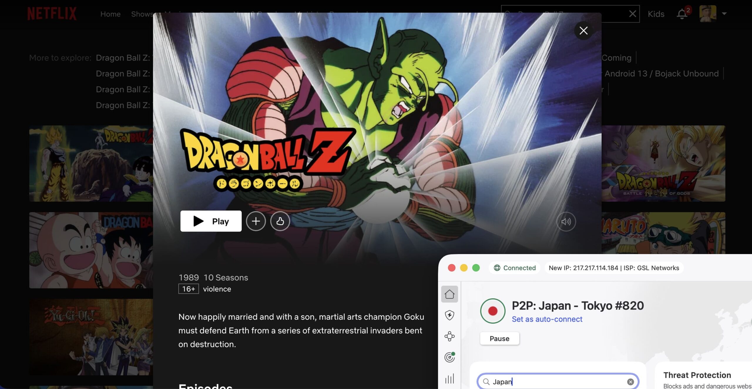 How to watch Dragon Ball Z on Netflix