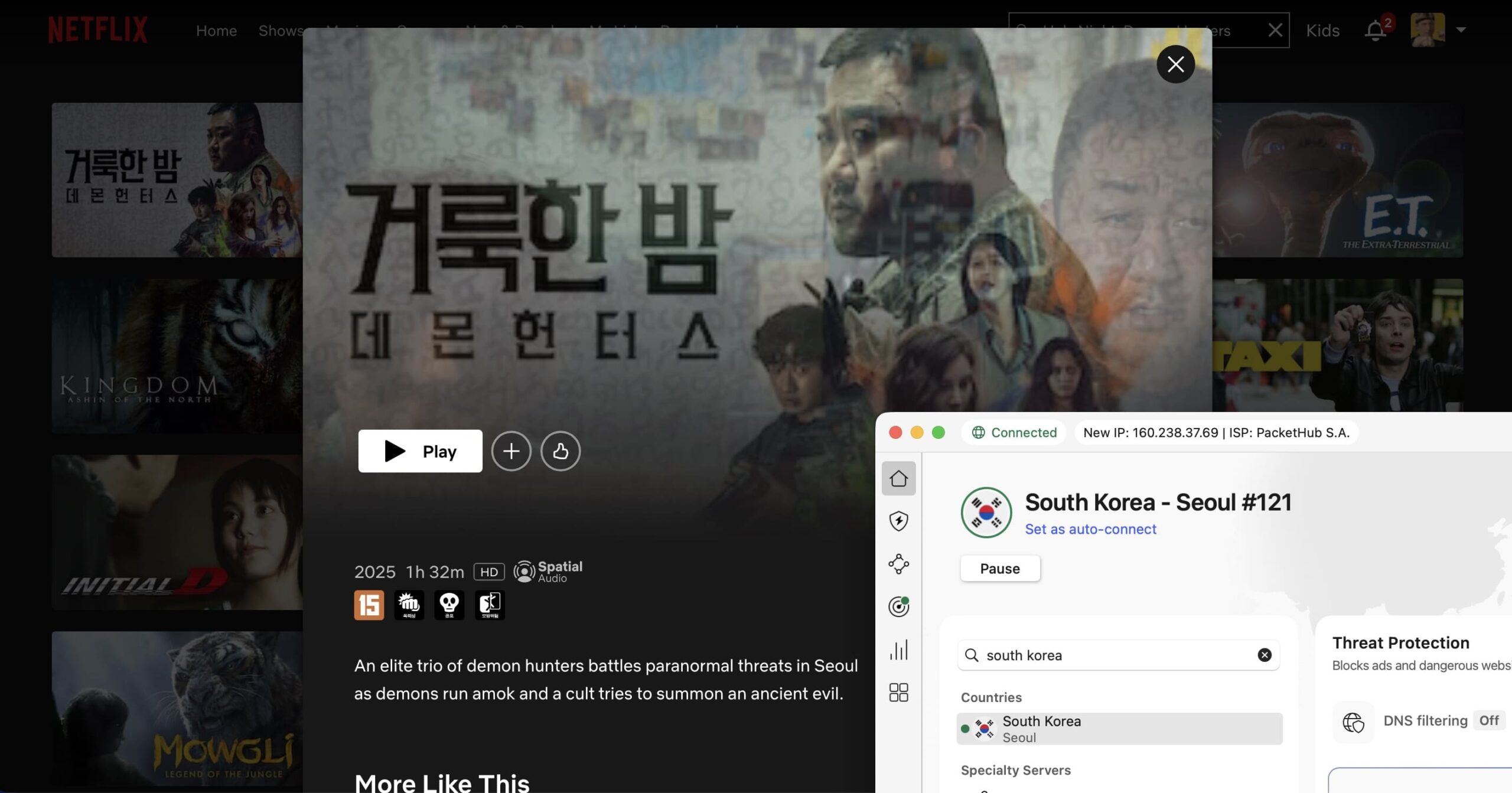 How to watch Holy Night Demon Hunters on Netflix