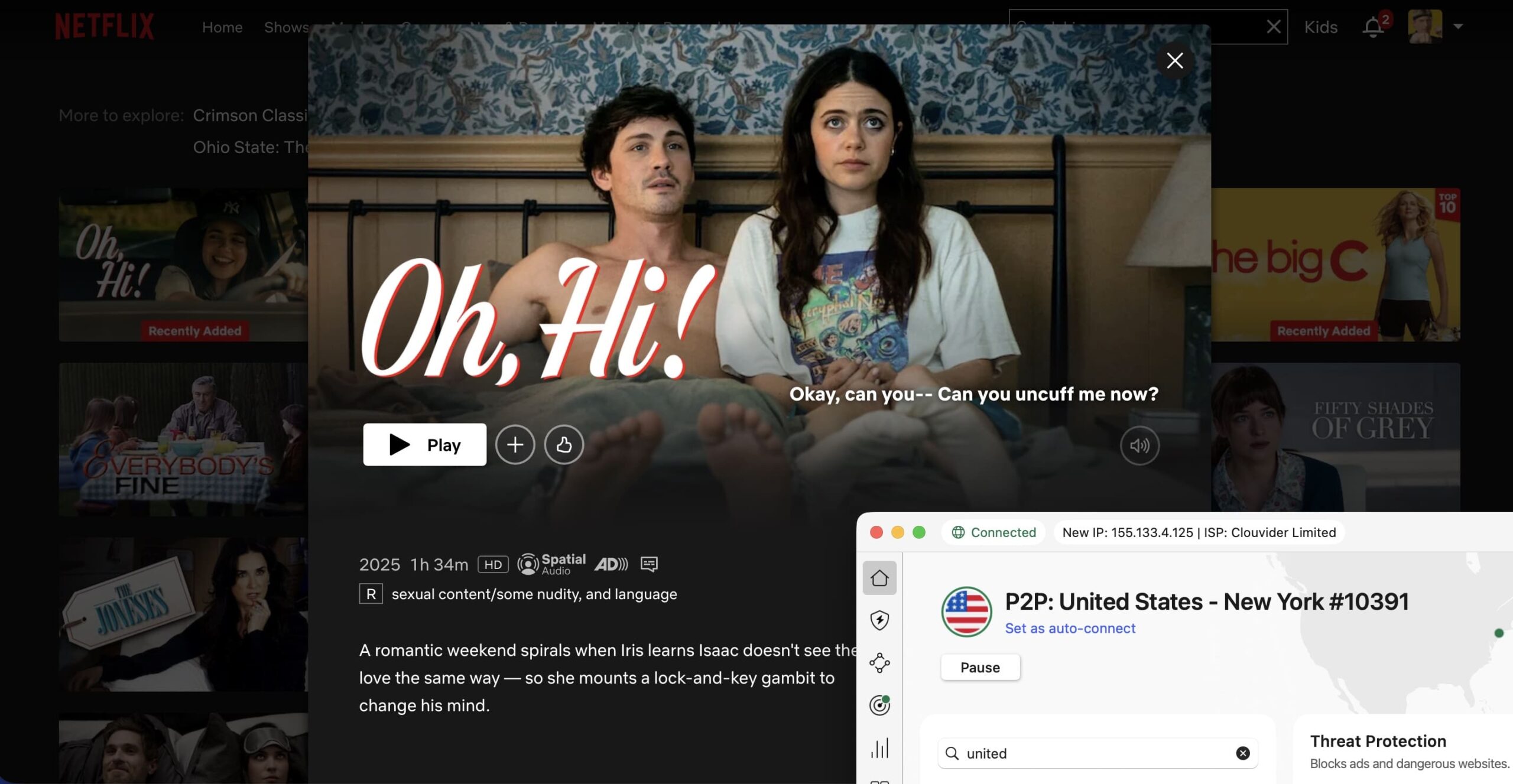 How to watch Oh, Hi! (2025) Movie on Netflix