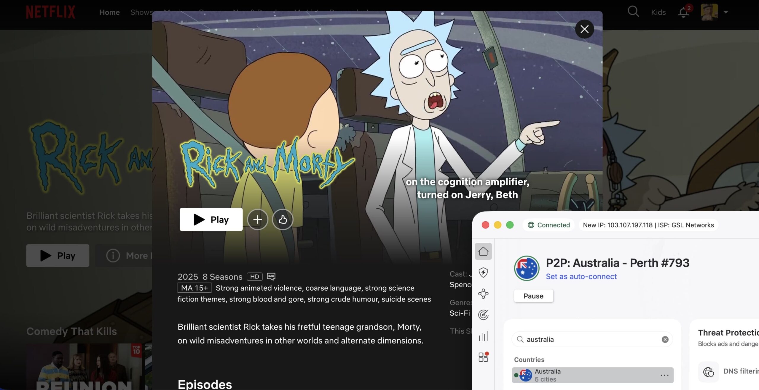 How to watch Rick and Morty on Netflix
