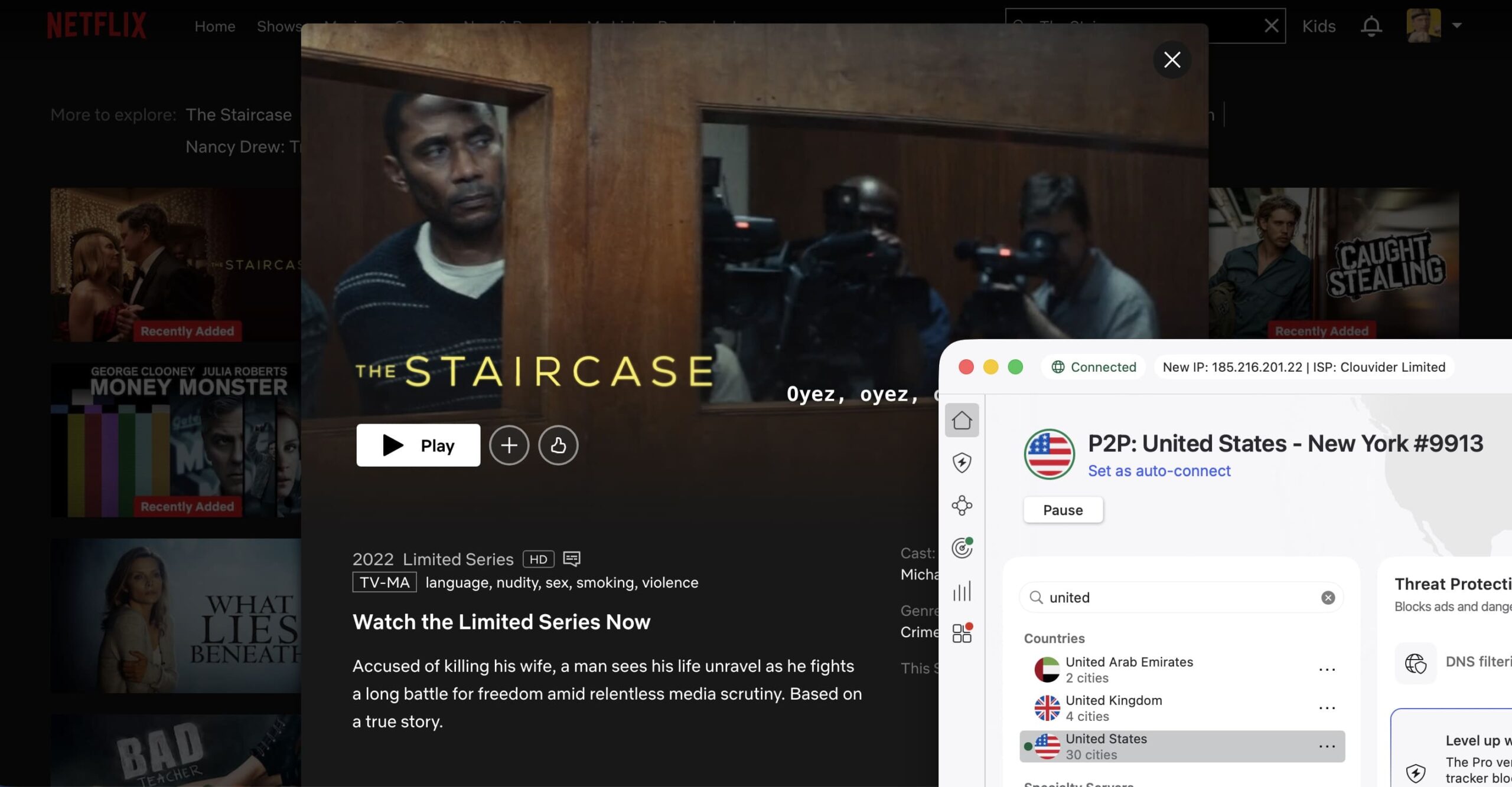 How to watch The Staircase 2022 series on Netflix