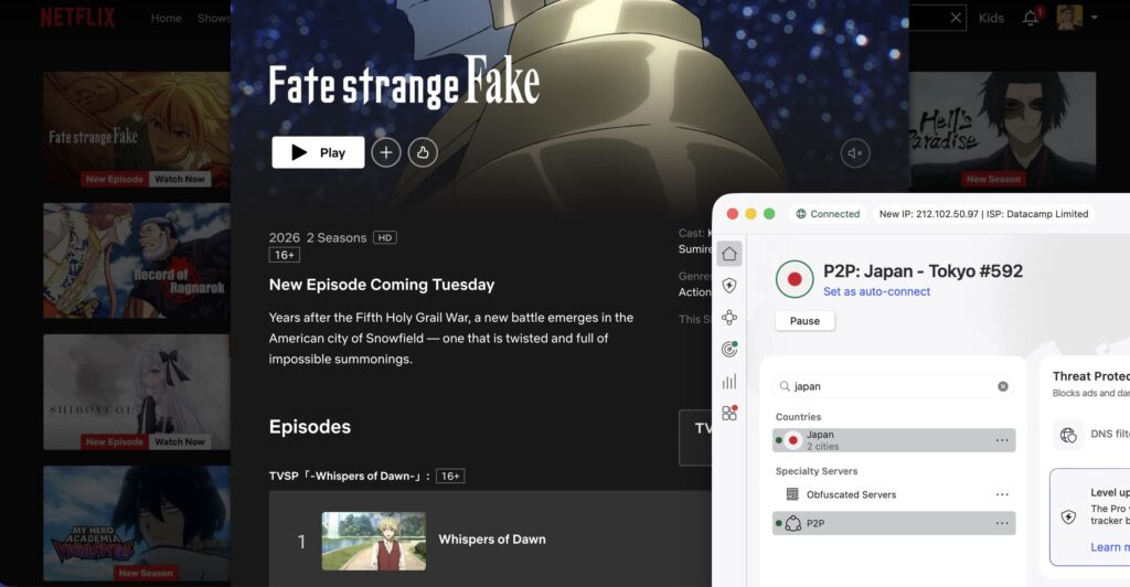 How to watch Fate/strange Fake on Netflix