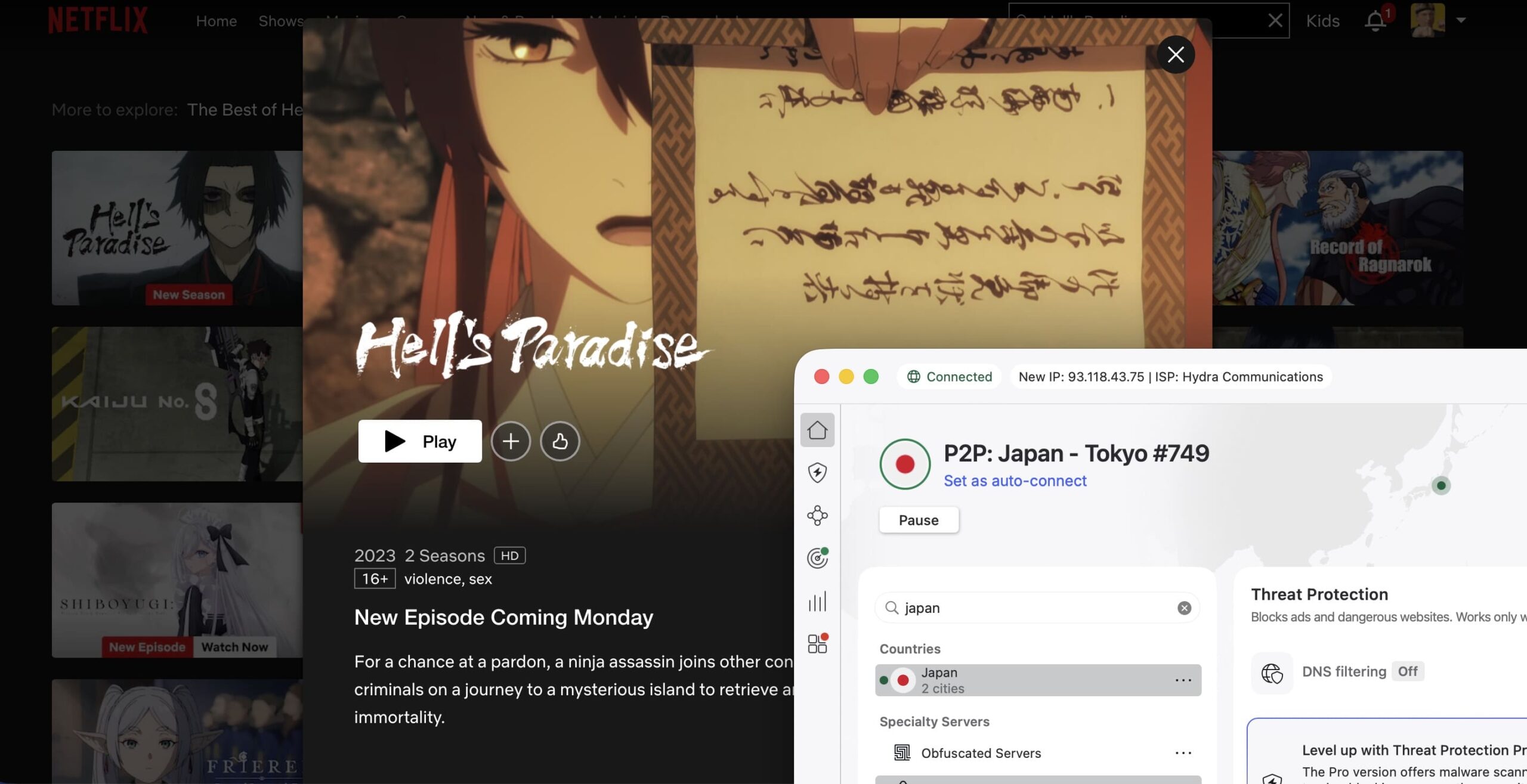 How to watch Hell's Paradise season 2