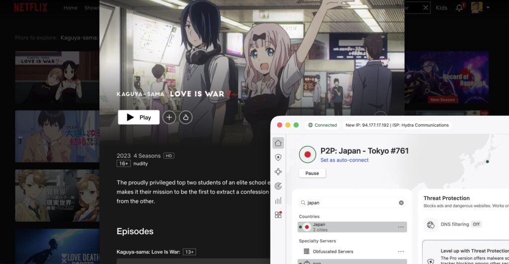 How to watch Kaguya sama Love Is War on Netflix