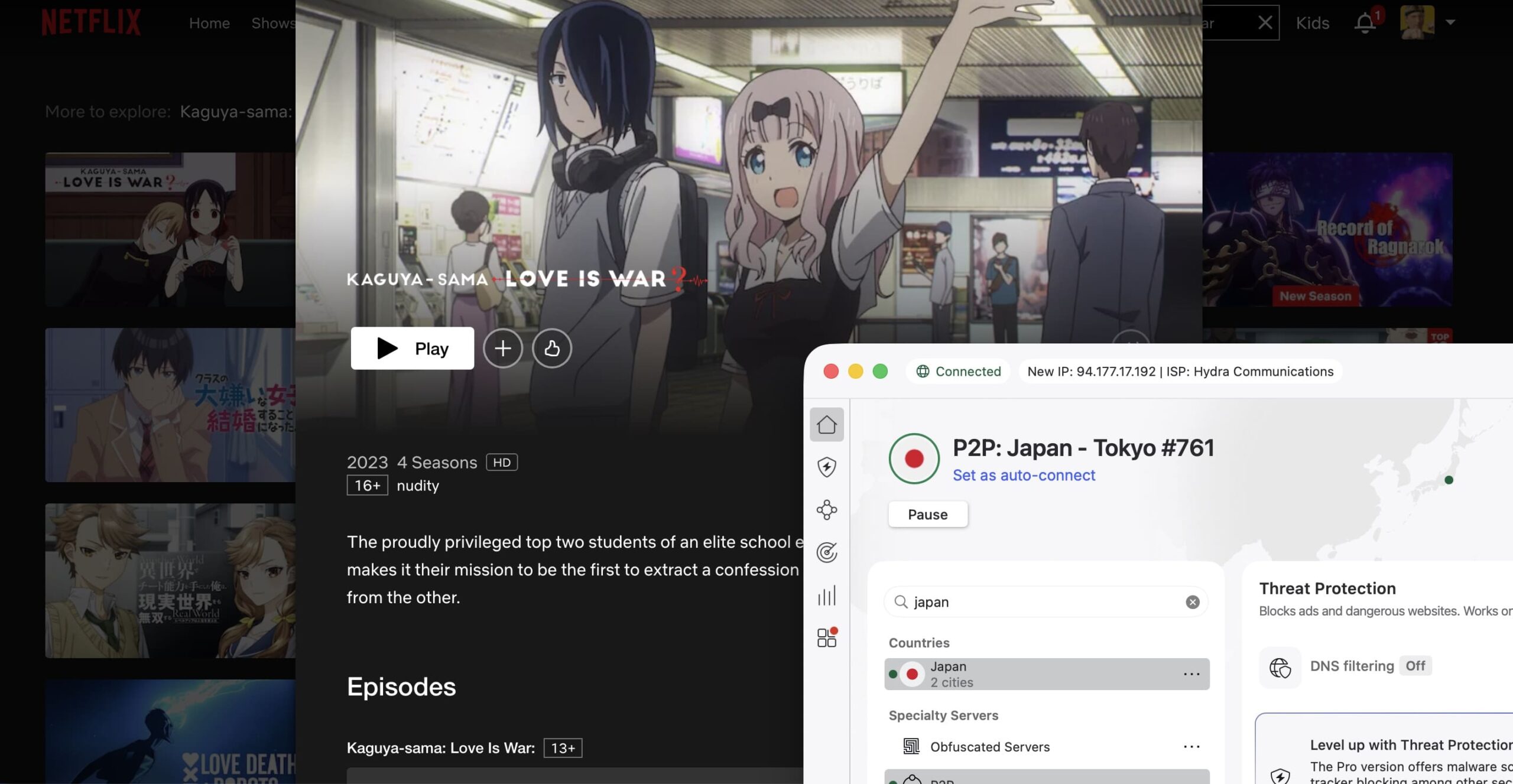 How to watch Kaguya sama Love Is War on Netflix
