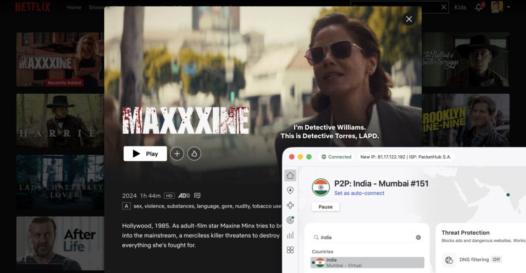 How to watch MaXXXine on Netflix