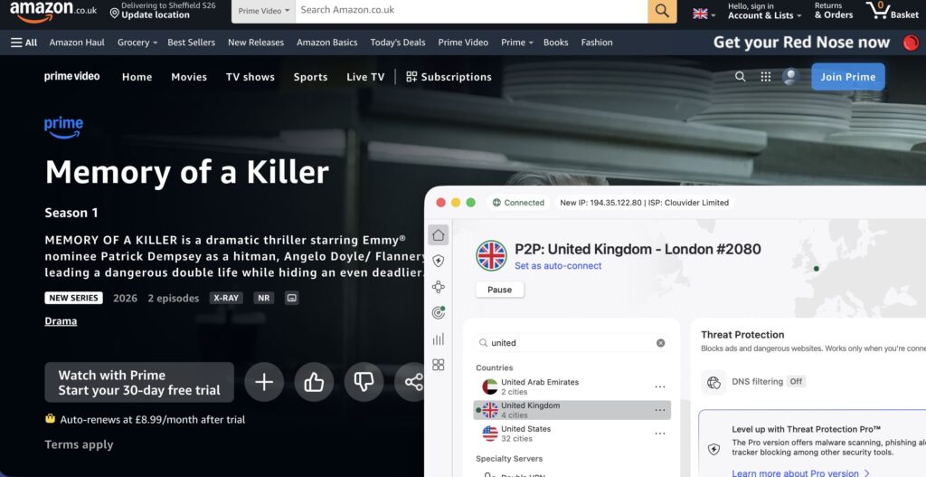 How to watch Memory of a Killer on Prime Video