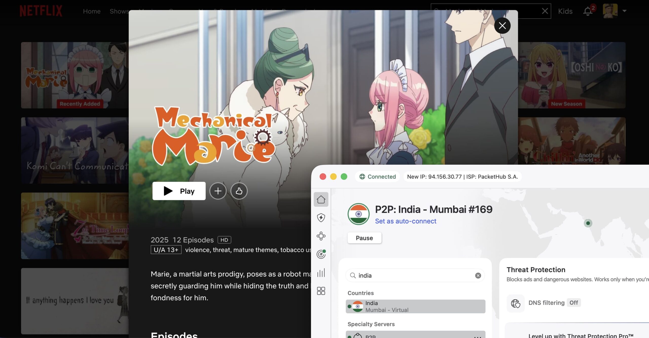 How to watch Mechanical Marie on Netflix