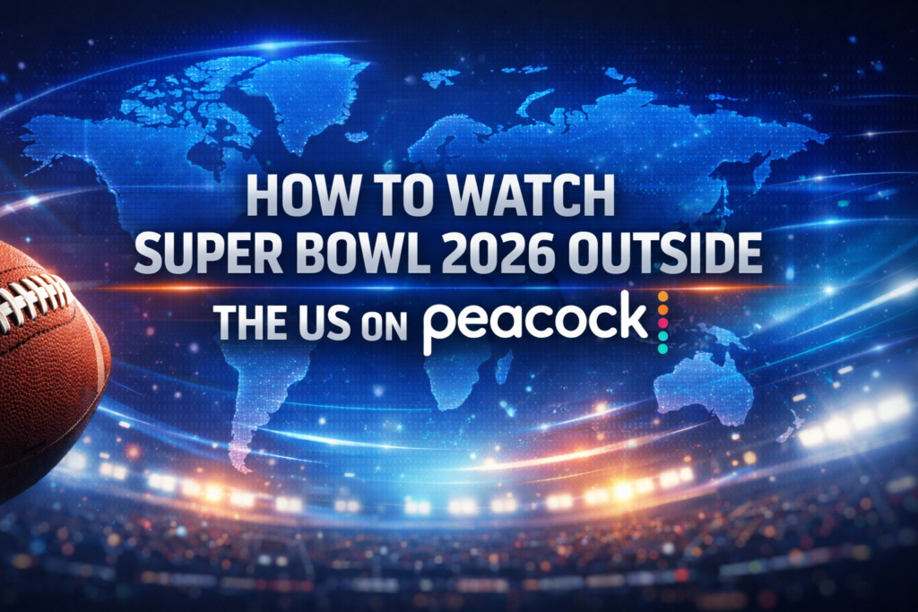 How to watch Watch Super Bowl 2026 outside the US on Peacock