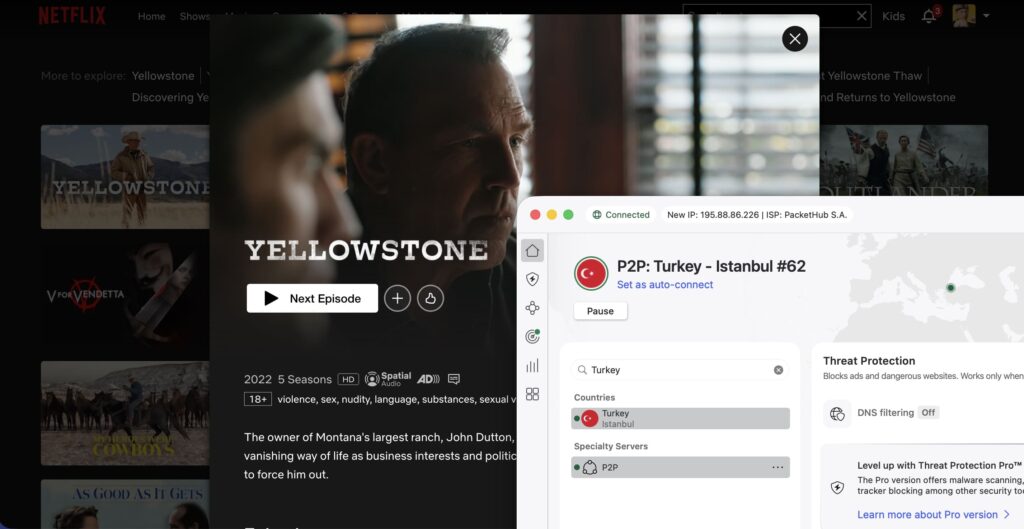 How to watch Yellowstone on Netflix