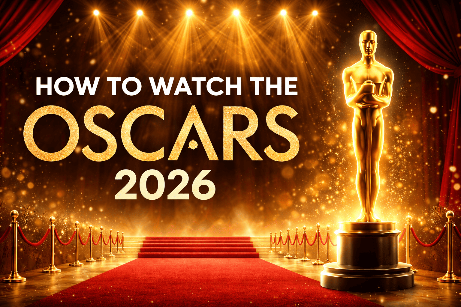 How to watch the Oscars 2026