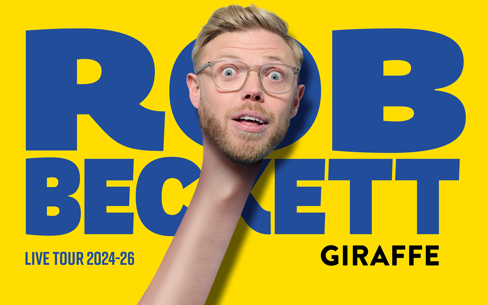 How to watch Rob Beckett Giraffe