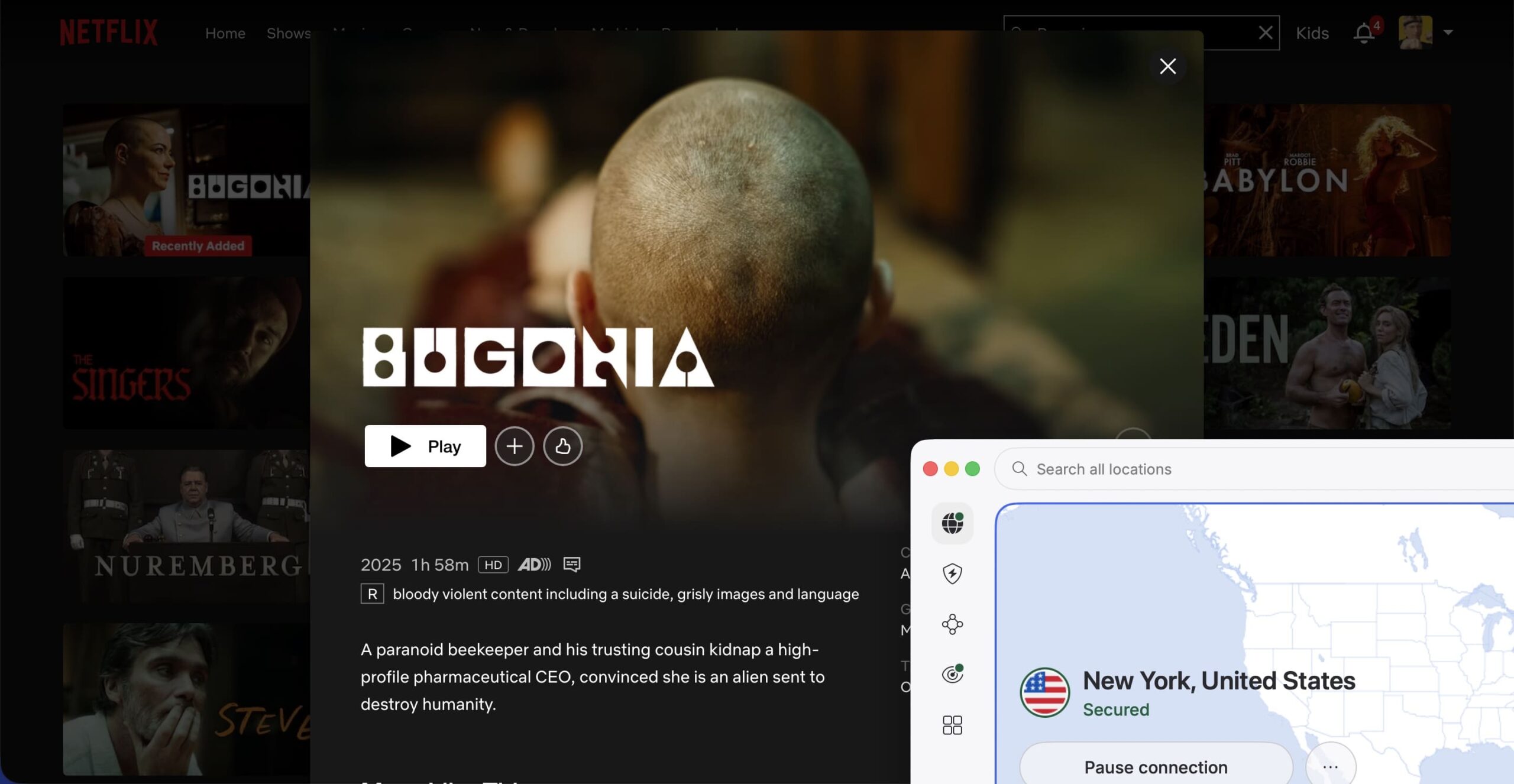 How to watch Bugonia on Netflix