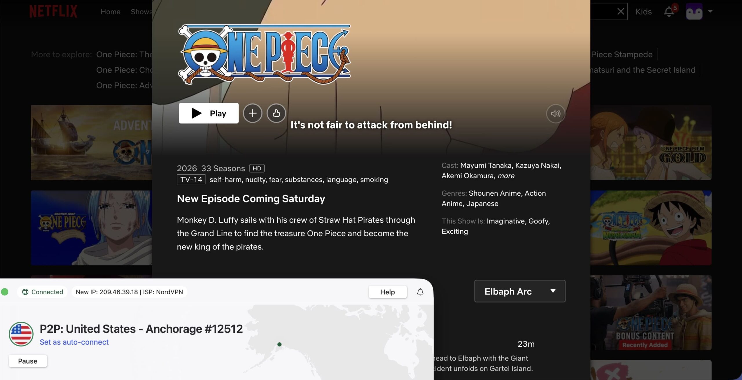 How to watch One Piece All Seasons on Netflix