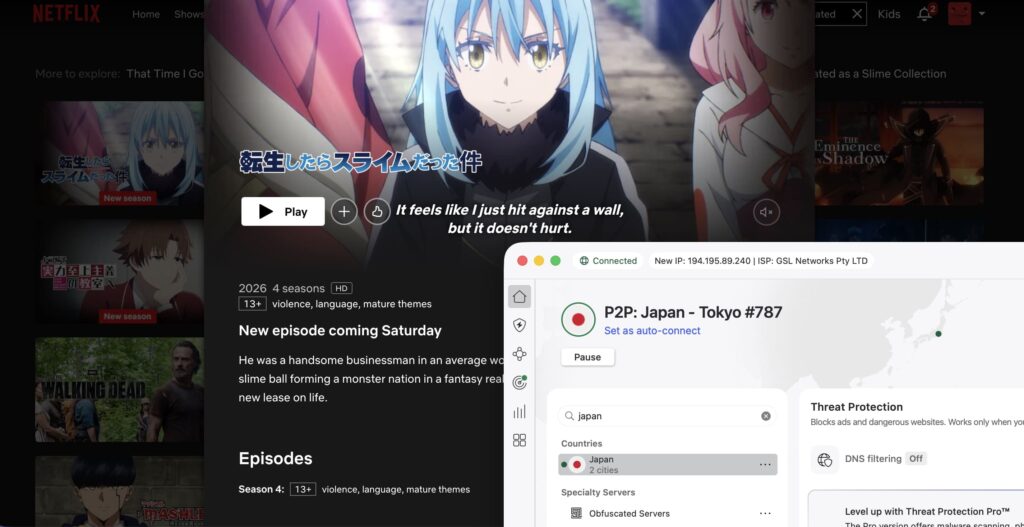 How to watch That Time I Got Reincarnated as a Slime Season 4 on Netflix