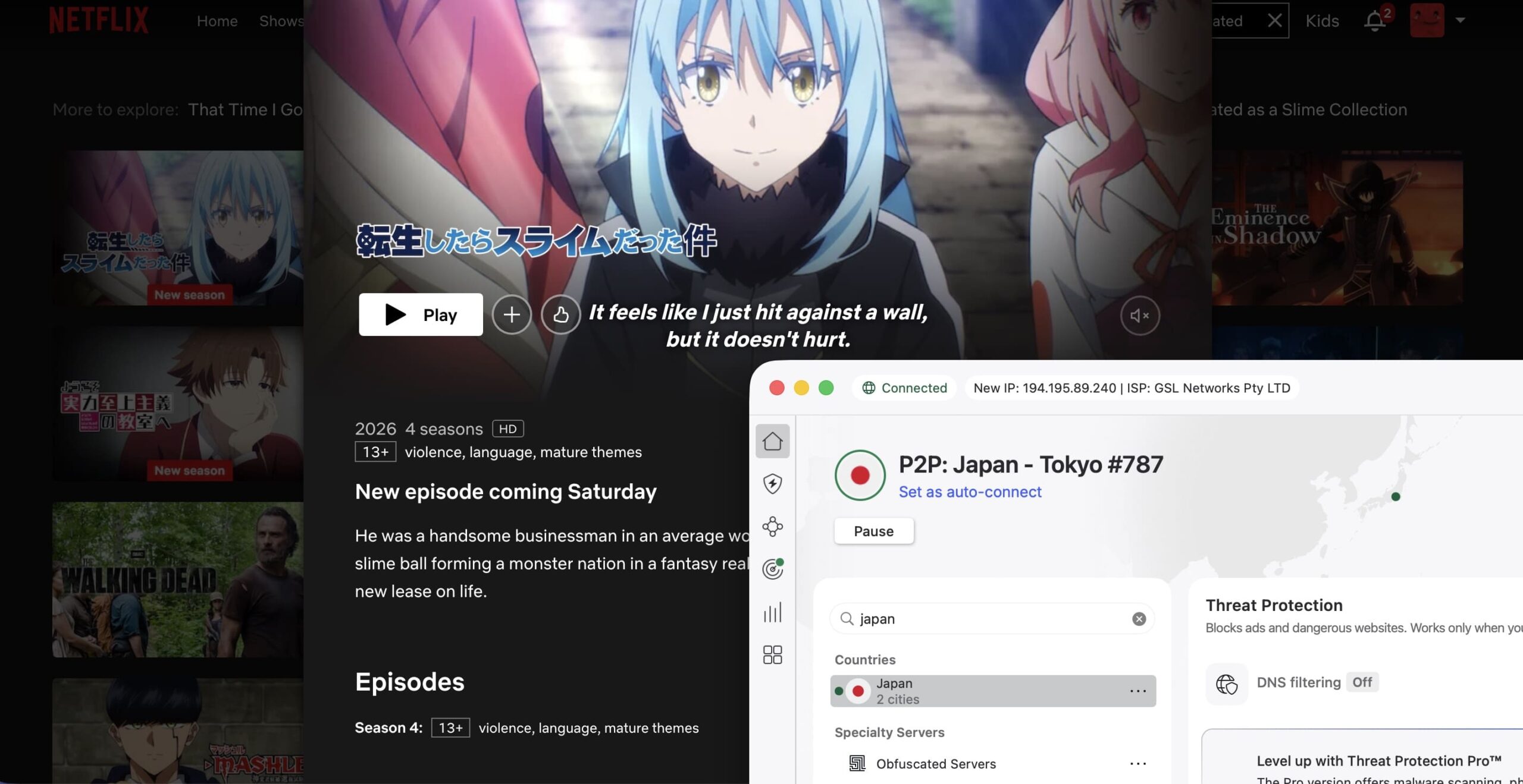 How to watch That Time I Got Reincarnated as a Slime Season 4 on Netflix