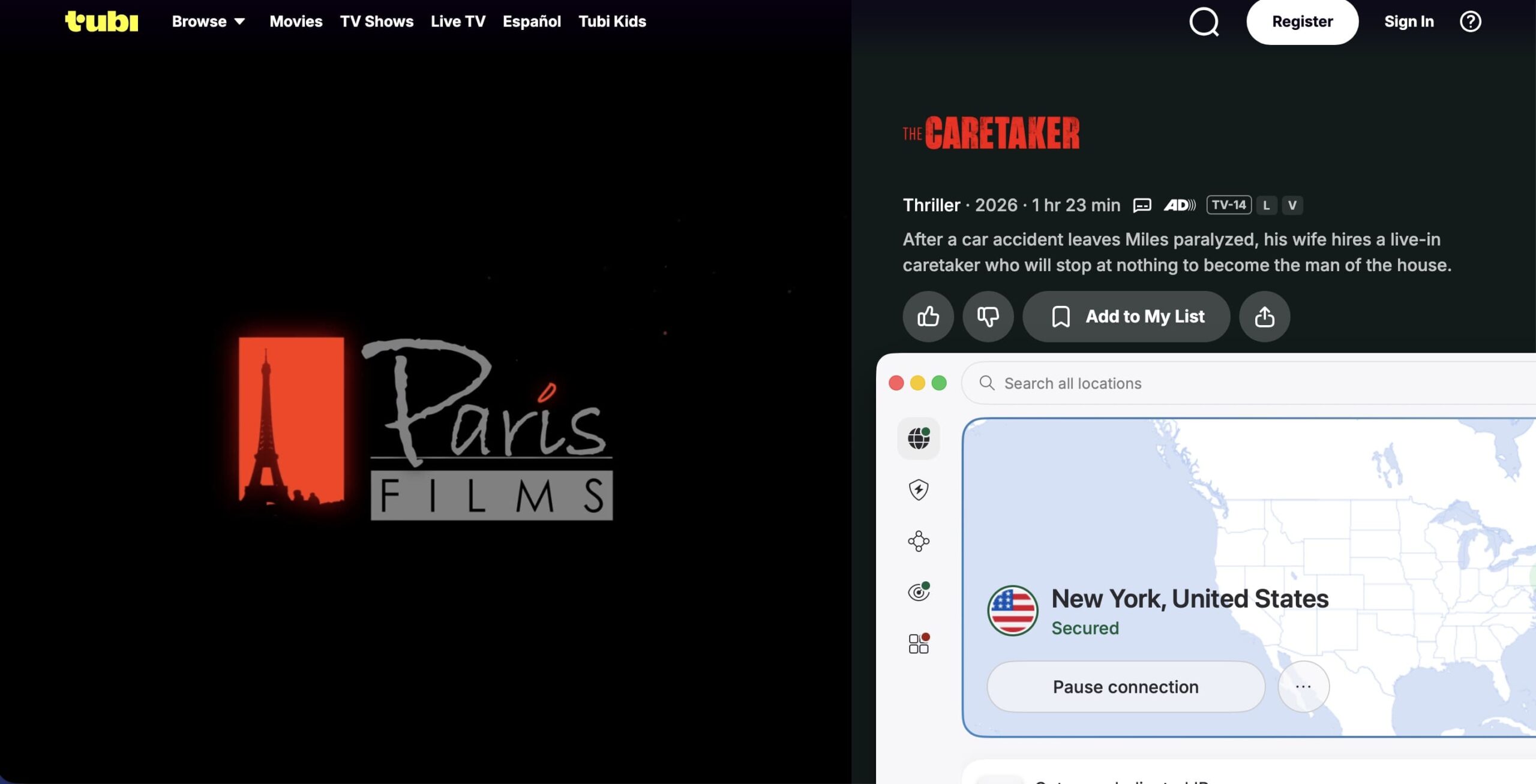 How to watch The Caretaker 2026 movie for free