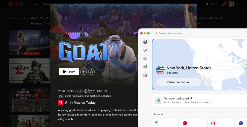How to watch GOAT (2026) on Netflix