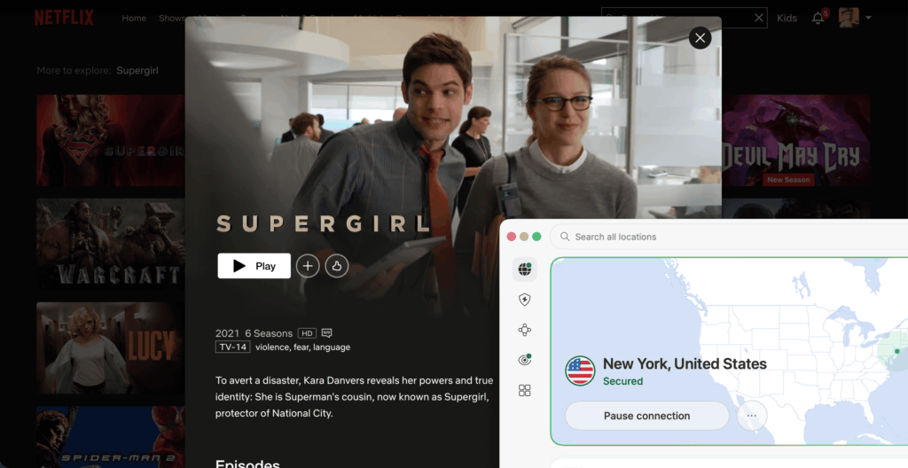 How to watch Supergirl TV series on Netflix