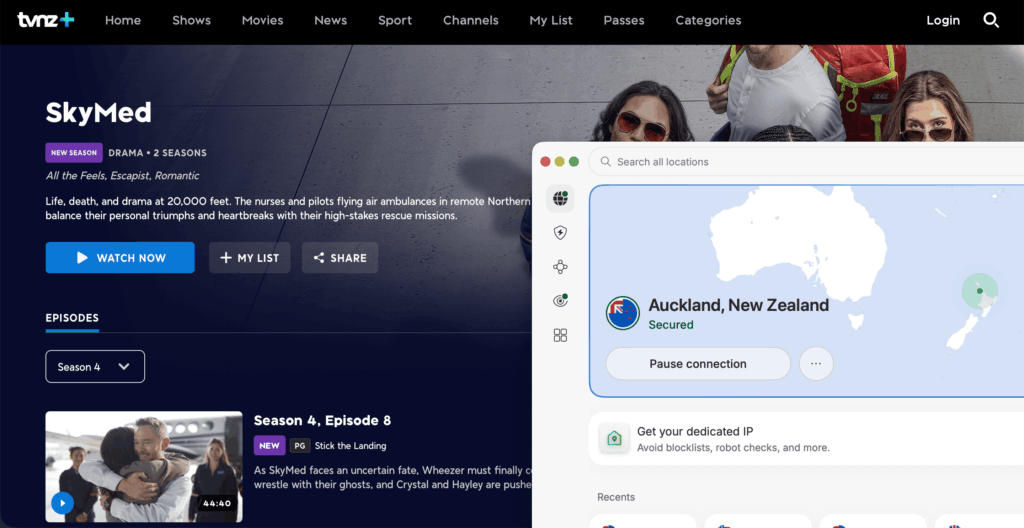 How yo watch Skymed season 4 free streaming