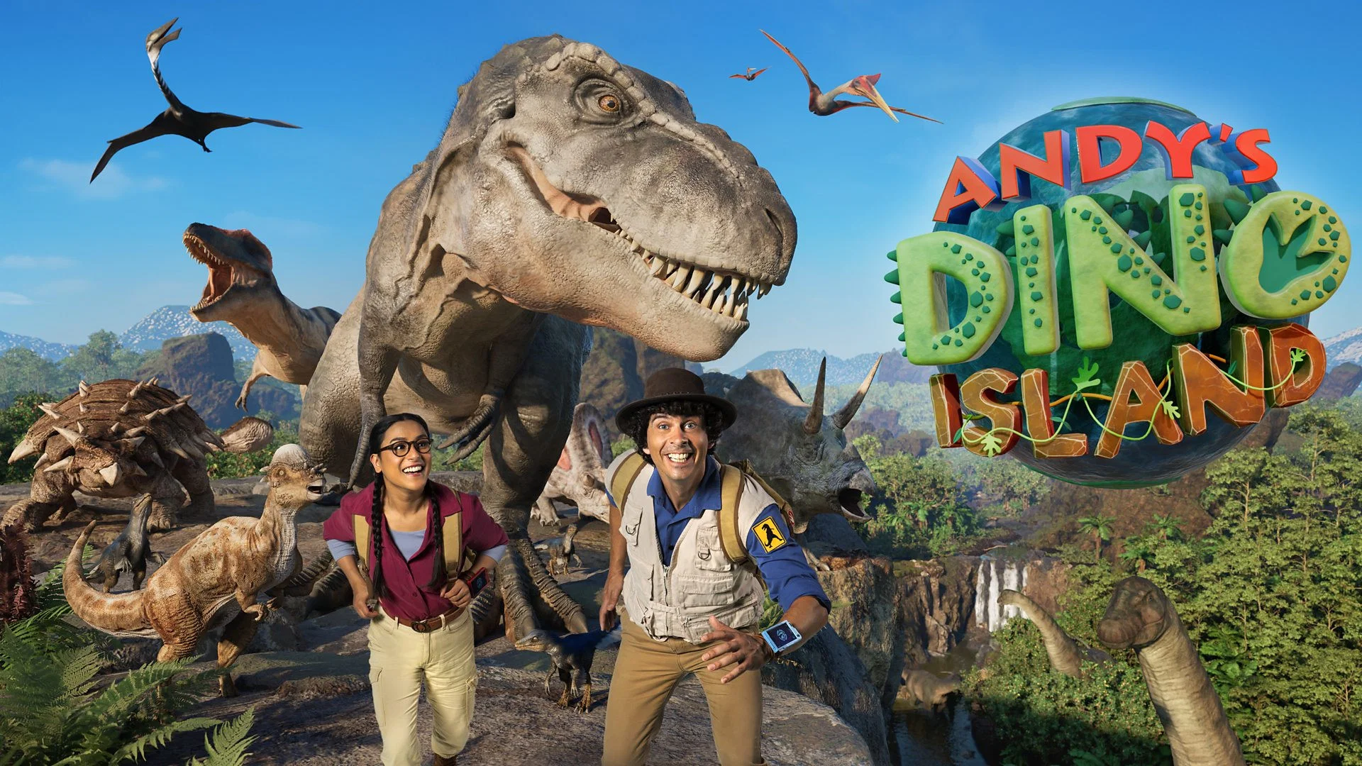 How to watch Andy's Dino Island Season 1