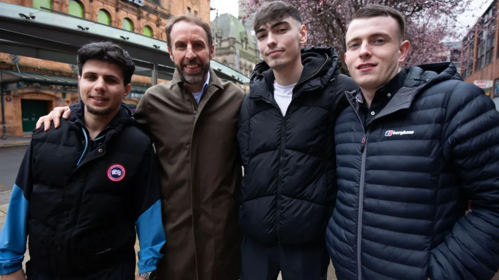How to watch Gareth Southgate: Changing the Game for Young Men outside the UK