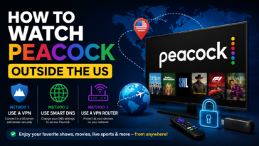 How to access Peacock from abroad
