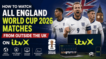How to watch all England World Cup 2026 matches outside the UK