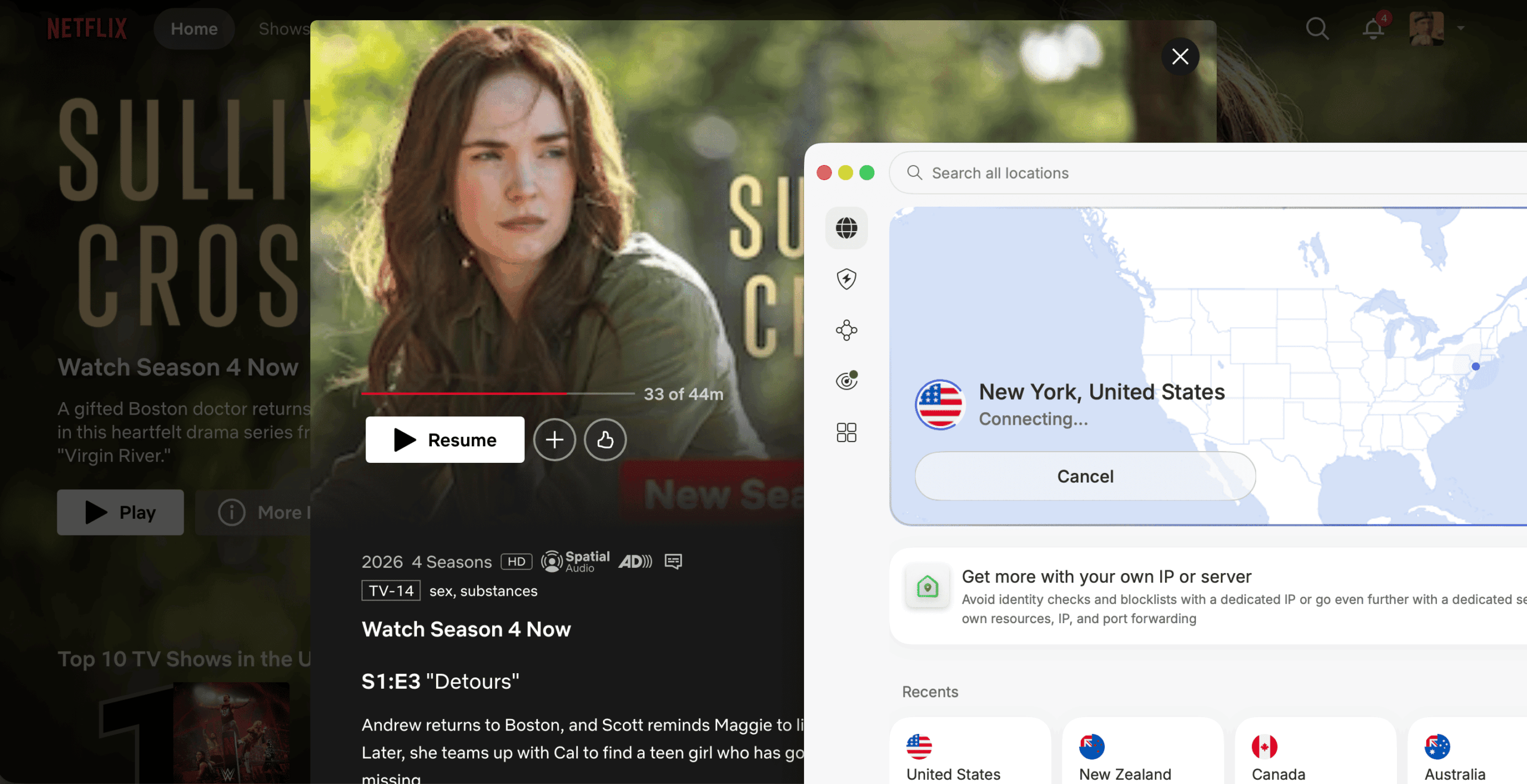 How to watch Sullivan's Crossing on Netflix