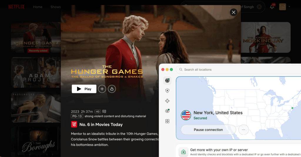 How to watch The Hunger Games: The Ballad of Songbirds Snakes on Netflix