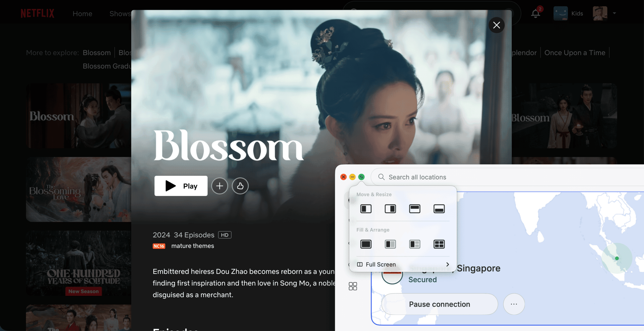 How to watch Blossom (2024) TV Series on Netflix