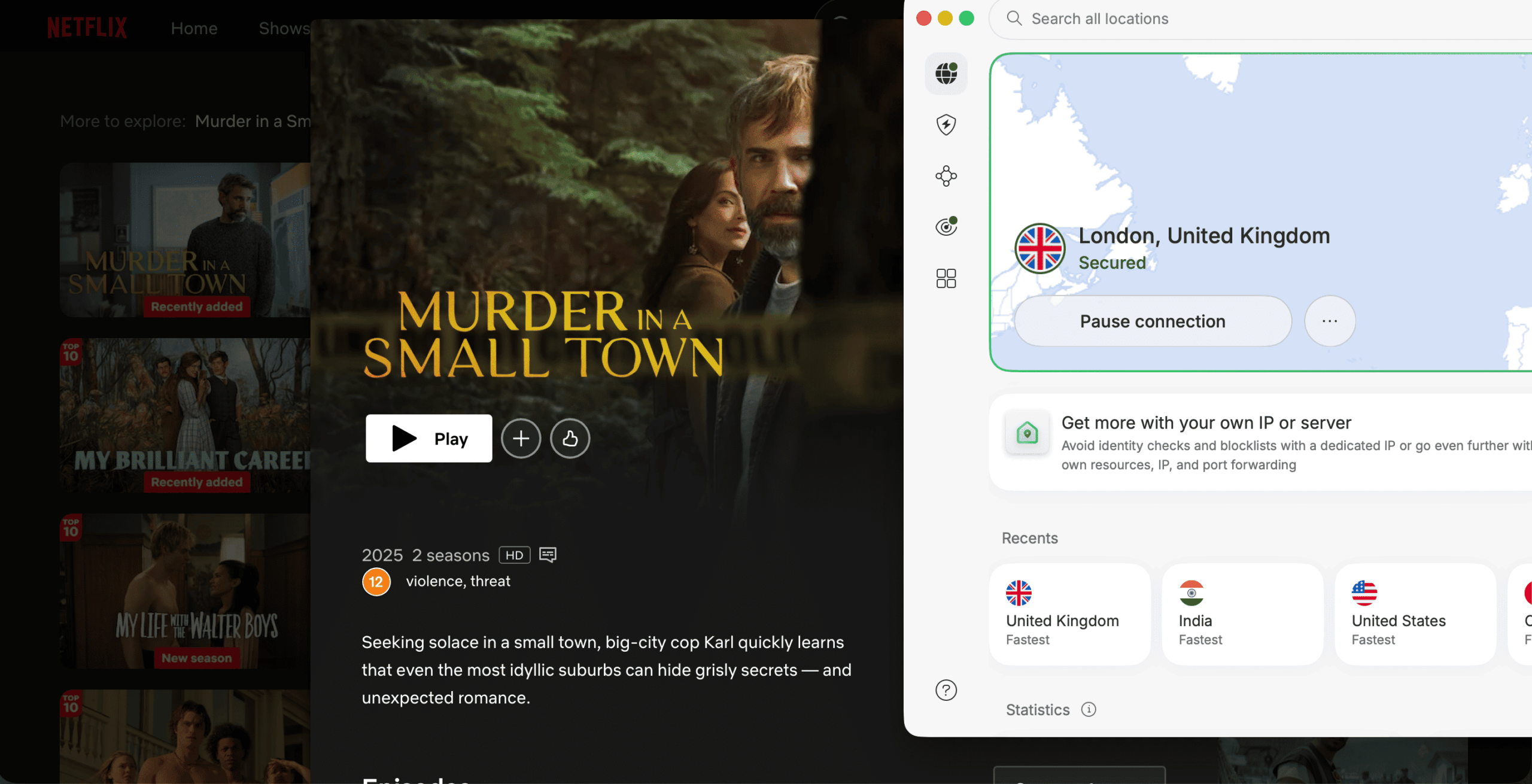 How to watch Murder in a Small Town on Netflix